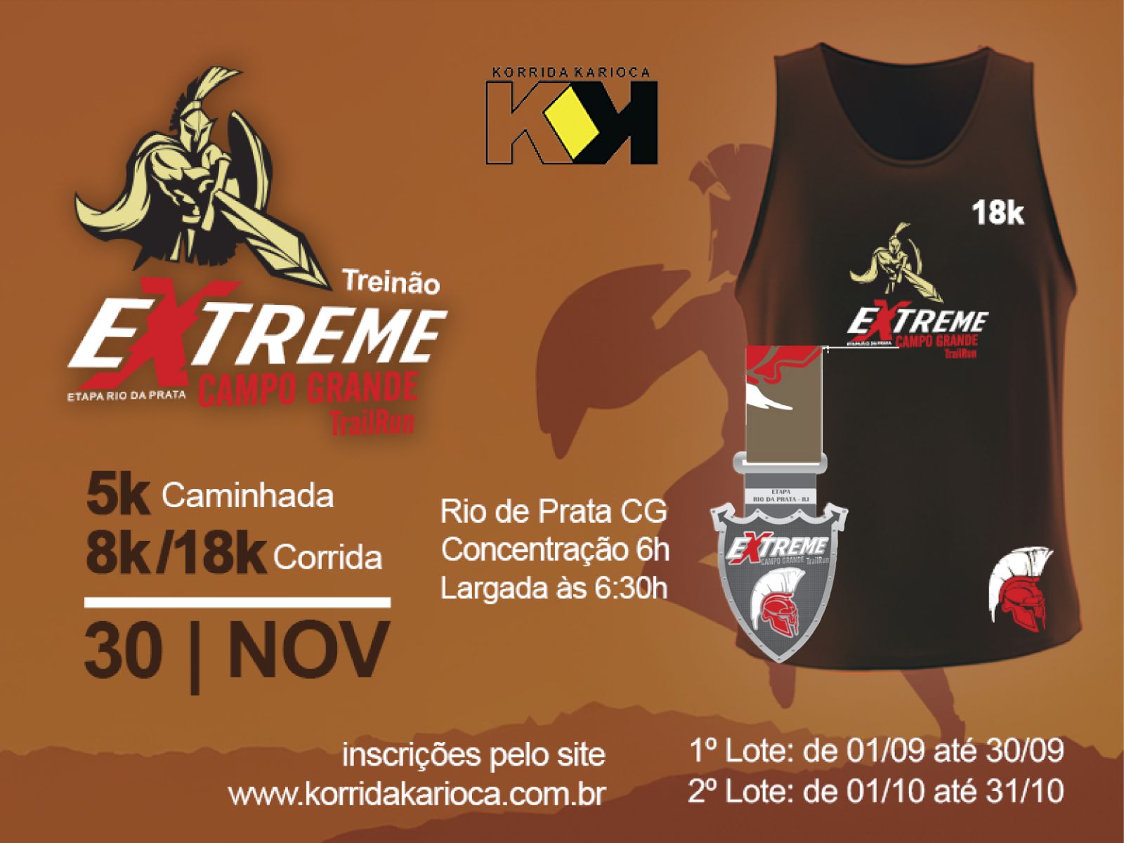 Treino - Extreme Campo Grande Trail Run / Etapa Rio da Prata