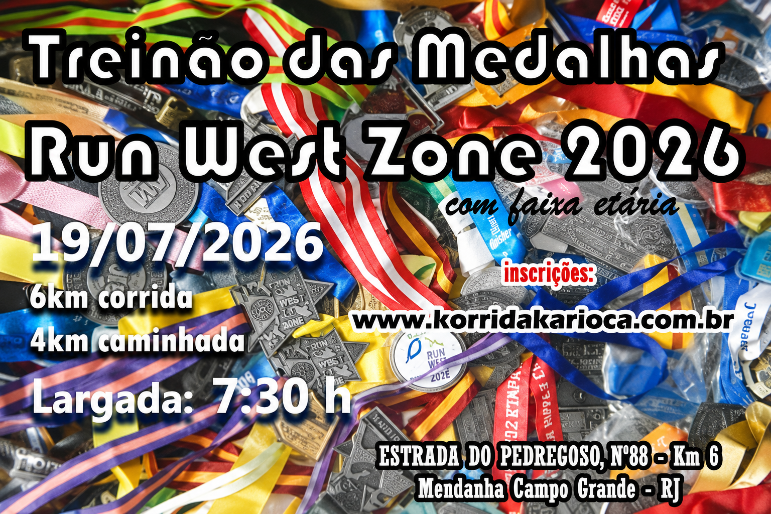 2ª Etapa - Treinão Run West Zone 2026
